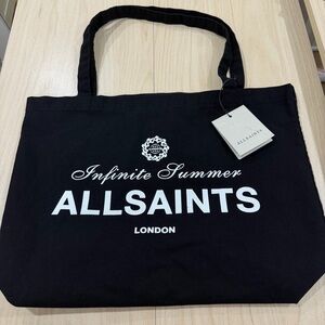 All Saints Black Tote Bag